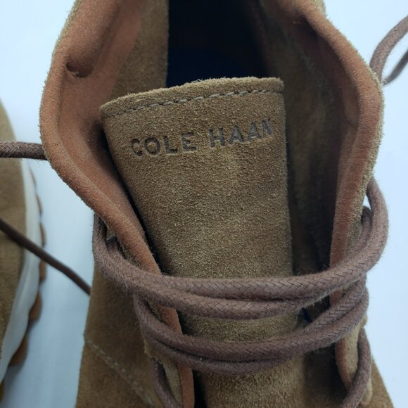 Cole Haan Grand Explore Boots 10 Mens All Terrain  Suede Chukka Brown - Picture 7 of 10